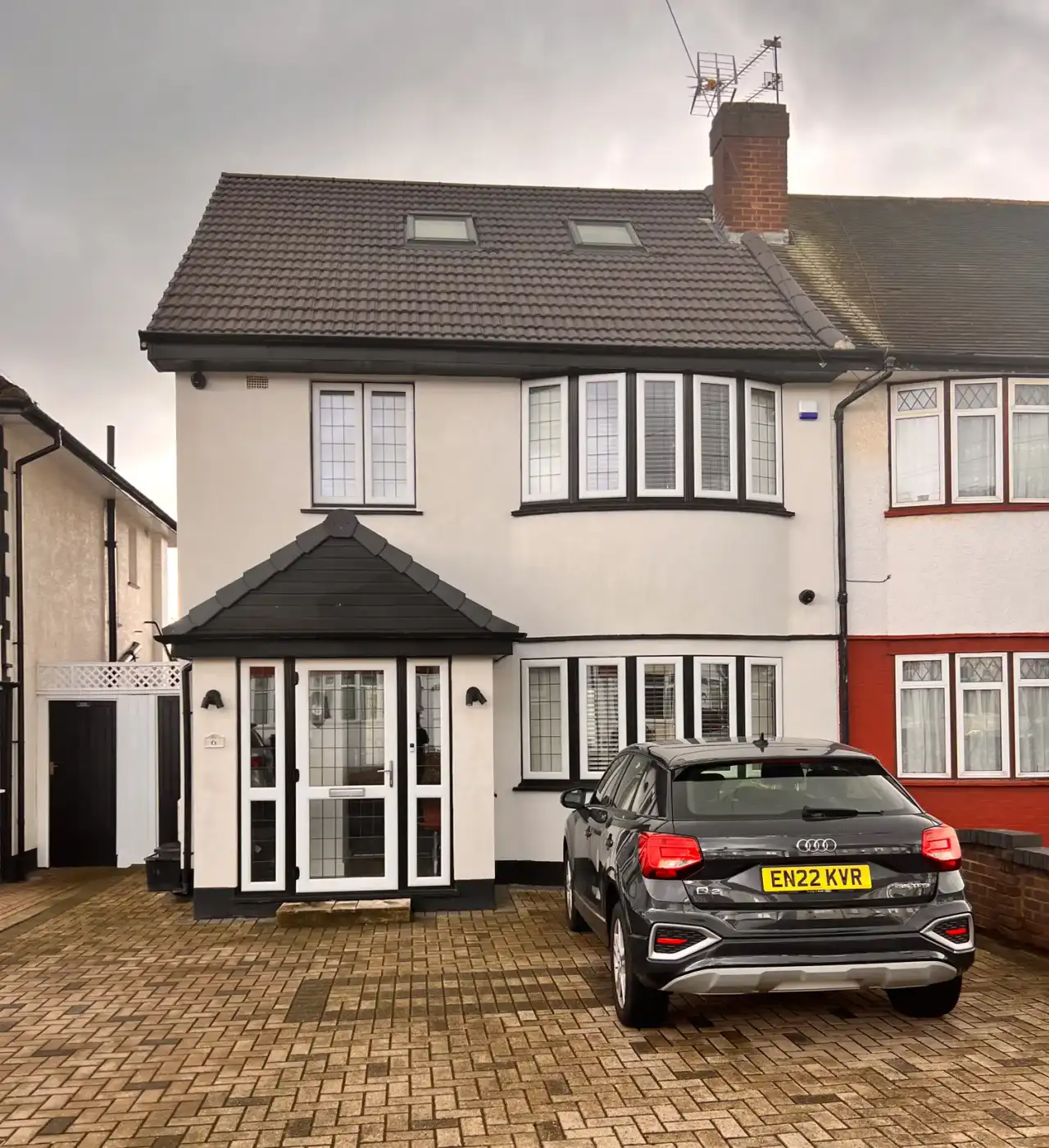 A 1930s semi-detached house, East London