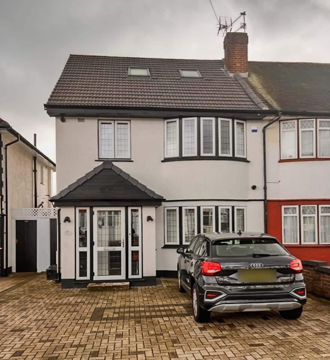Loft conversion and porch, Woodford